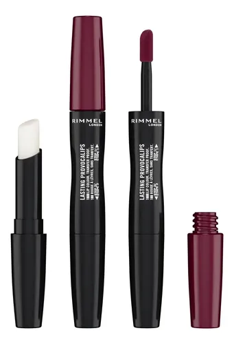 Rimmel Labial Líquido Lasting Provocalips Acabado Liso Color 570 No Wine-Ing