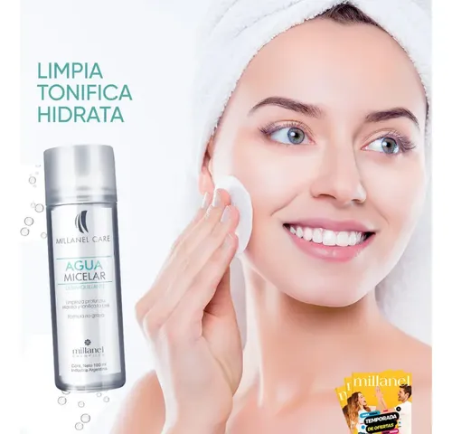 Agua Micelar Desmaquillante Hidrata Millanel Care 250ml