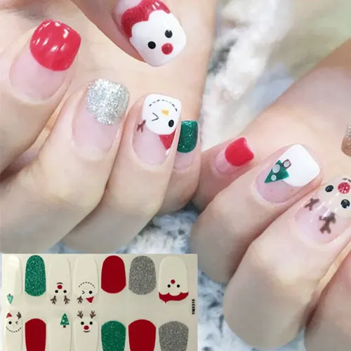 Dp Decoraciones De Uñas Navideñas & Ai &vm