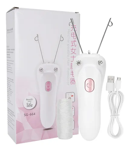 Depiladora Eléctrica Con Rosca Usb Portátil Indolora