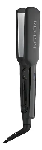 Alisado Plancha Pelo Revlon Placas Anchas Negro Rvst2182 9c