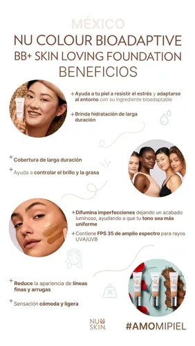 Base Maquillaje Nuskin Nu Colour