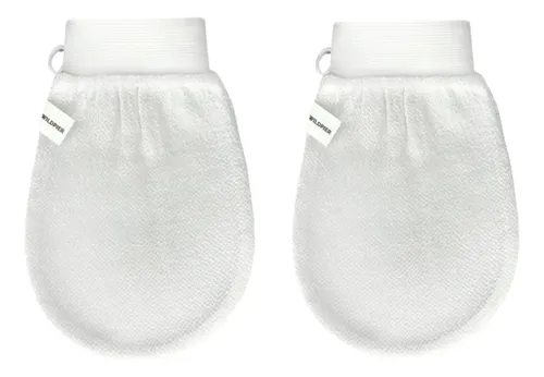 Guantes Exfoliantes De Belleza 2 Mitones Baño Y Ducha