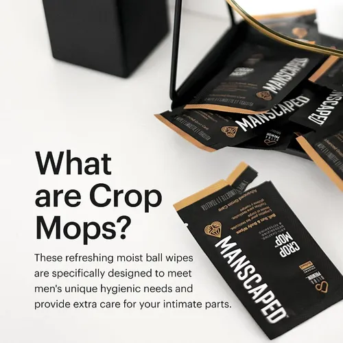 Manscaped Crop Mop Toallitas Intimas 15u