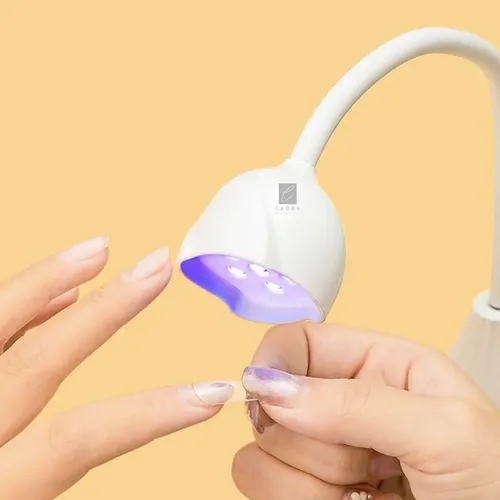 Cabina Flor Uv/led 12w Paris Night Soft Gel Uñas Esculpidas
