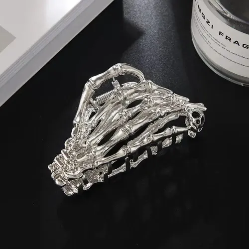 Garras Para El Cabello Ruimo 3pcs Mano Esqueleto Telaraña