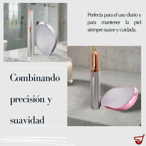 Kit Lapiz Depilador Cejas Piedra Depiladora Removedor Vellos