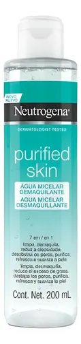 Neutrogena Agua Micelar Desmaquillante Purifiend Skin X200ml