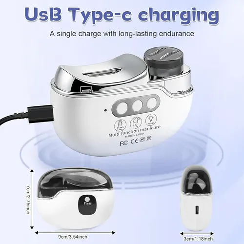 Cortaúñas Eléctricos Y Pulidores De Uñas Automáticos