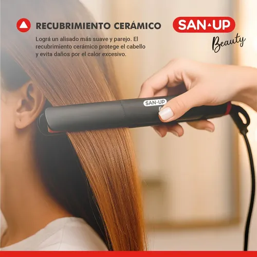 Planchita De Pelo San Up Glideliss Beauty Su-pls106n