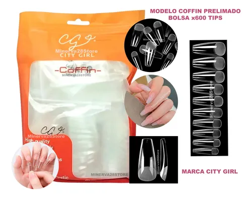 Kit Tips Soft Gel City Girl, Kapping Base Gel Navi, Premium
