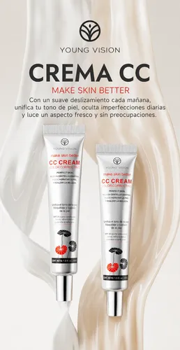 Protector Solar Cc Cream 2 Tonos, Base Natural, Primer