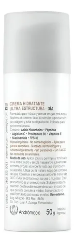 Dermaglos Ultra Estructura. Crema Hidratante Dia 50g