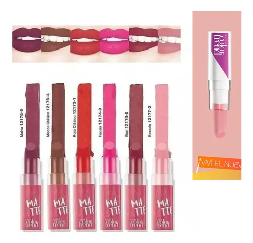 Avon Labial Color Trend Fps 15 3.6g Color Rosado