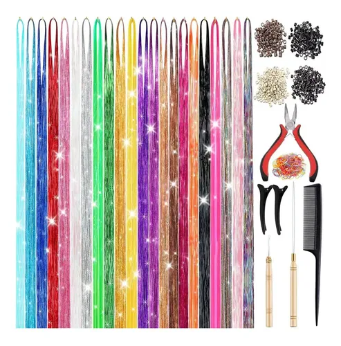 Kit Cintas Para Pelo 22 Colores Chenzi 48