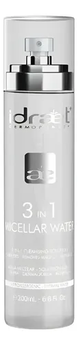Idraet Agua Micelar Limpiador Facial Profundo 3 En 1