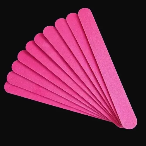 12 Limas Ultra Fina Para Press On Descartable Nail Manicuria