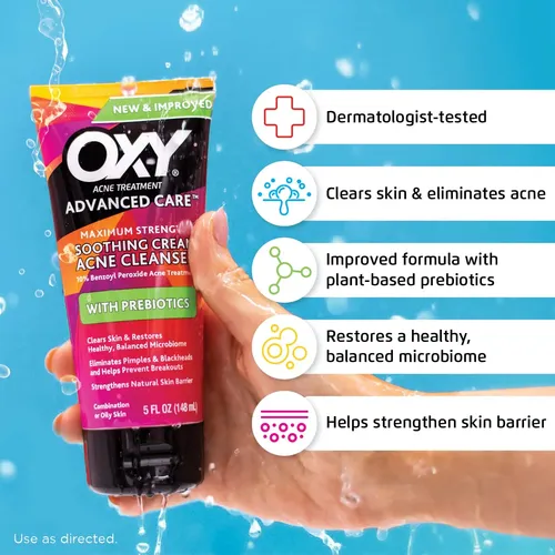 Limpiador Para Acné Oxy Máxima Fuerza Tubo De 150 Ml (paquet