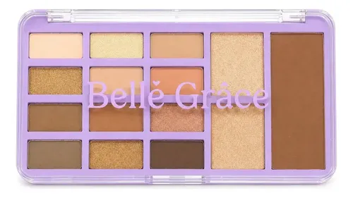 Paleta Sombras De Ojos Iluminador Y Contorno Maquillaje Rostro 1 Veoquiero