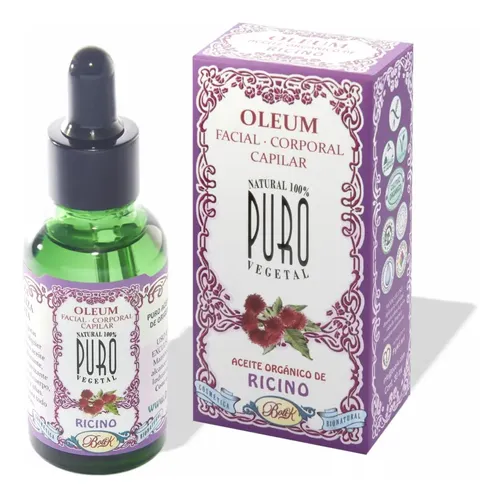 Aceite Vegetal Organico Facial Corporal Capilar Ricino Botik