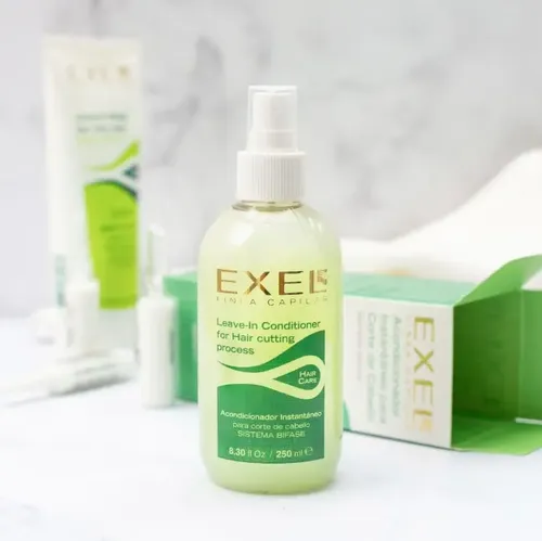 Locion Bifase Desenredante Para Cabello Seco Exel 250 Ml