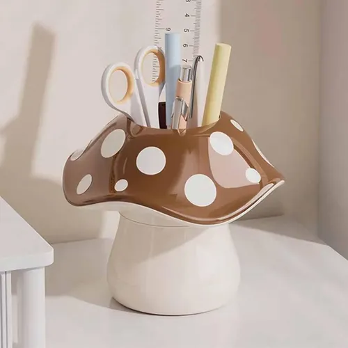 Bonito Portalápices Con Forma De , Soporte Para Cepillos De