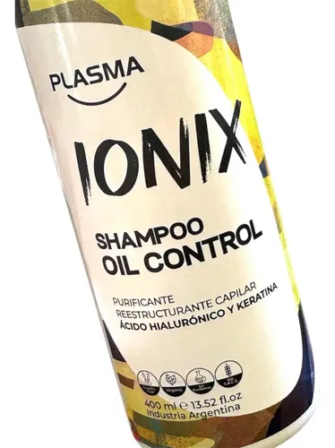 Shampoo Ionix Oil Control Acido Hialuronico 400ml Plasma