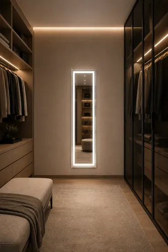 Espejo Led De Baño O Vestidor 42×140 Sensor