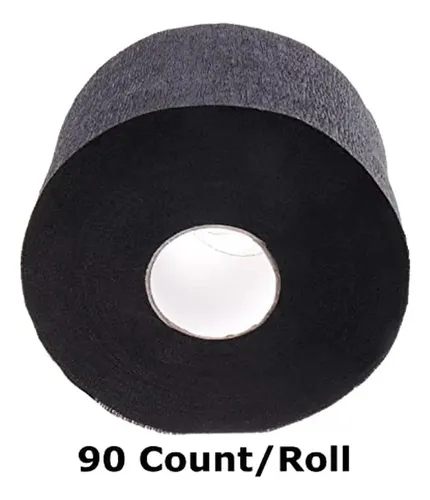 Tiras Para Cuello De Barbero, 5 Rollos, 500 Piezas, Negras,