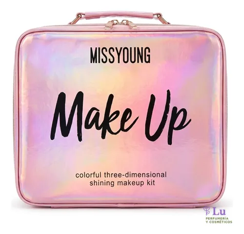 Set Maletín Maquillaje Cameo Femenino Gliterz