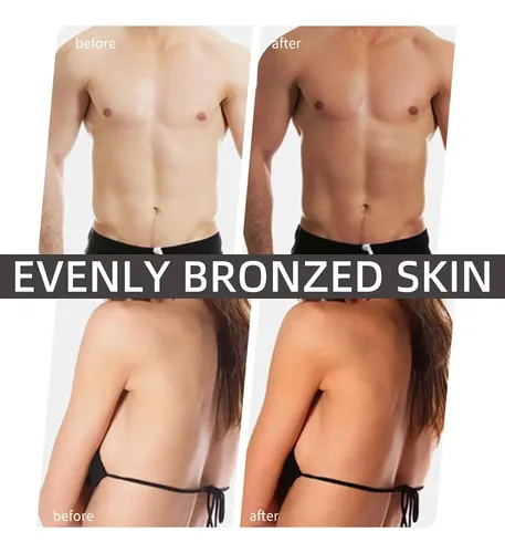 Crema Autobronceadora Para Cara Y Cuerpo, Autobronceador Sin