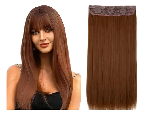 Extensiones Con Clip Cortina De Cabello Orgánica Taurina 666 Color 30