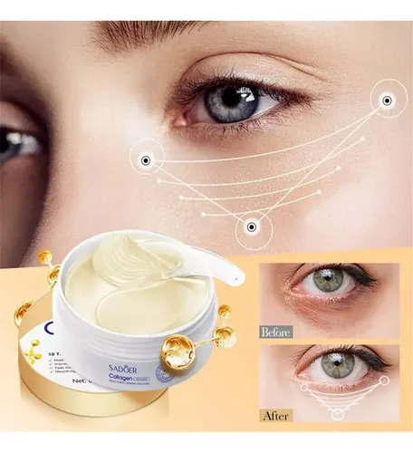 Parches Hidrogel Para Ojeras  Antiedad De Colágeno Todo Tipo Todo Tipo De Piel Día/noche