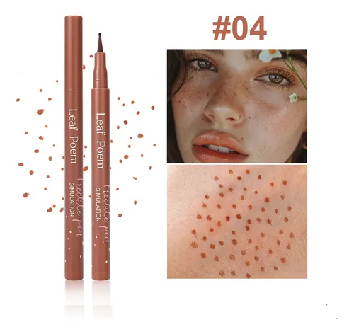 Kit 4 Lápiz Pecas Realista Impermeable Duradero