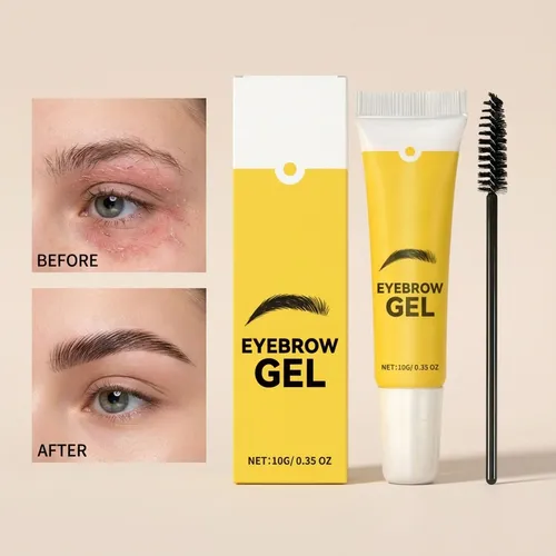 Gel Para Peinar Cejas, Impermeable, Aspecto Natural, 10 G A