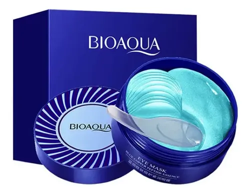 Bioaqua Parches Antiojera Antiarrugas Péptido De Cobre Azul
