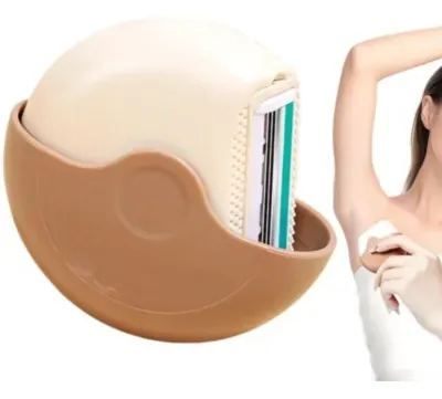 Rasuradora Facial Portátil For Mujer De 3 Hojas