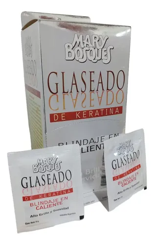 Tratamiento Capilar Glaseado De Keratina Mary Bosques Caja