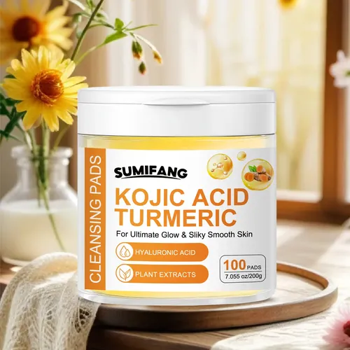 Kojic Acid + Turmeric Cleansing Wipes 100 Pads
