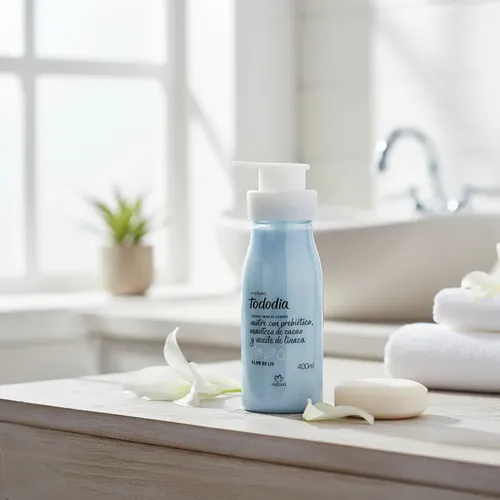 Crema Hidratante Corporal Natura Tododia Fragancia Flor De Lis 400ml