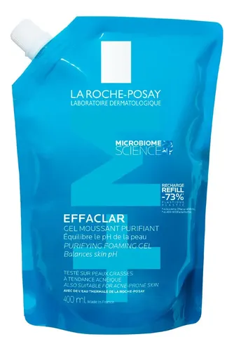 Limpiador Facial La Roche Posay Effaclar Gel Refill 400 ml