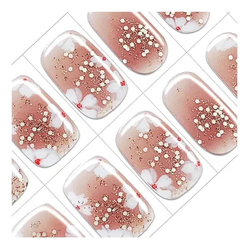 Gelmala Gel De Uñas Semicuradas Con Tiras De Gel Dawn