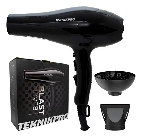 Teknikpro Black Blast Secador Profesional Para Pelo 1800w 3c