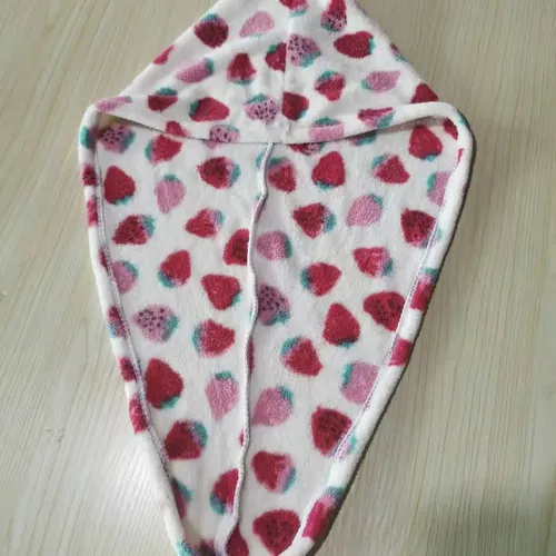 Bb Juego De Toallas De Baño Y Gorro De Ducha Fresa, 3. //