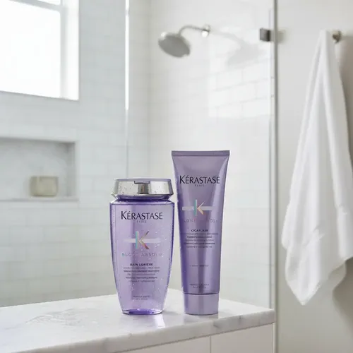 Kit Shampoo Lumiere + Cicaflash Kérastase Blond Absolu