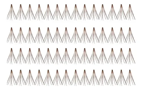 Pestañas Postizas Ardell Pelo Individuales Medium Brown X 56