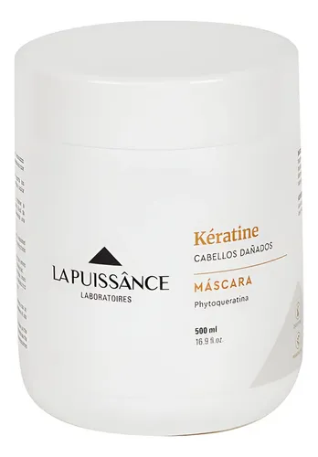 Máscara Capilar La Puissance Keratina Anti Frizz Pelo Dañado