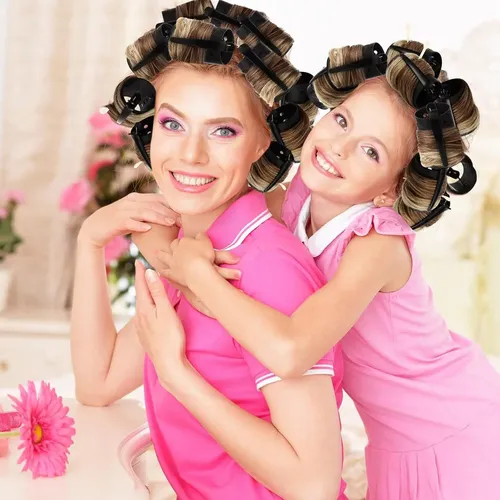 Set De Rulos Para Cabello Willbond 141 Piezas 6 Tamaños