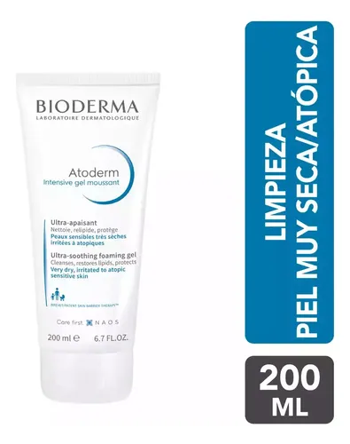 Bioderma Atoderm Intensive Gel Moussant Pieles Atópicas 200m