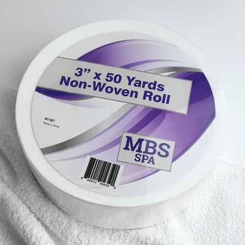 Rollo De Cera Mbs Spa 7,5cm X 45,7m No Tejido, Sin Pelusa